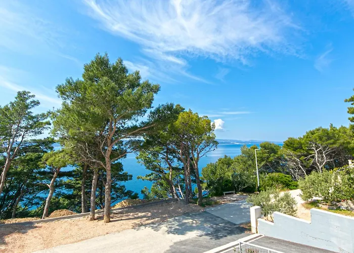 Seaside With A Swimming Pool Brela, Makarska - 19834