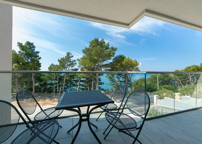 Seaside With A Swimming Pool Brela, Makarska - 19834 Appartamento *